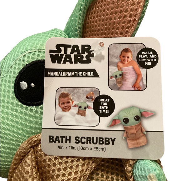 Star Wars Mandalorian The Child Bath Scrubby - Picture 8 of 11